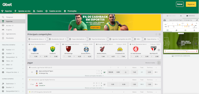 Site de aposta com bonus