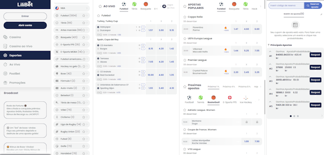 Site de apostas futebol