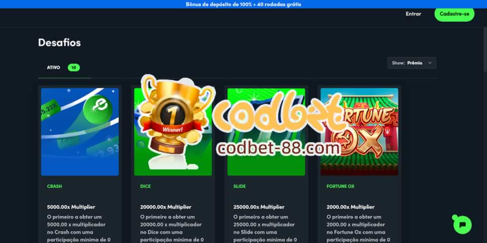 Blaze entrar na conta