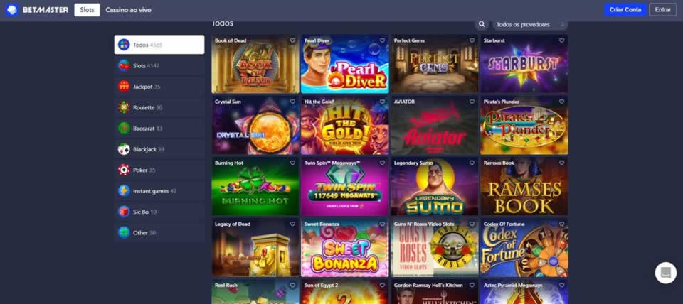 Cassino jogos